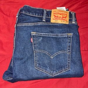 Mens Levi’s Strauss Jeans 505 W38 L34